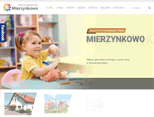 Tablet Screenshot of mierzynkowo.pl